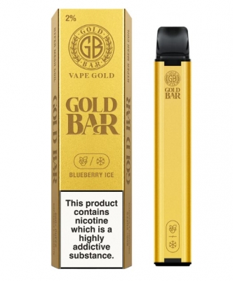 Gold Bar 600 Vape Blueberry Ice