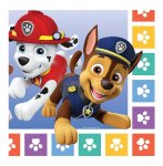 Paw Patrol 33cm x 33cm Paper Napkins 16 Pack