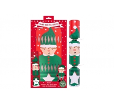 Christmas Crackers 12" x 6 Make Your Own Elf