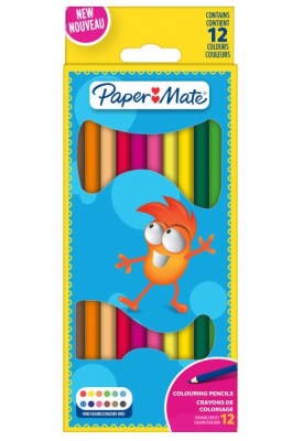 Paper Mate Kids Colouring Pencils 12 Pack