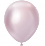 Kalisan 18" Mirror Pink Gold Latex Balloons 25 Pack