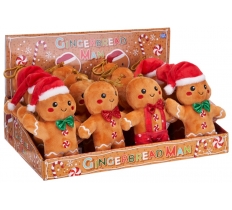 Plush Gingerbread Bag Clips