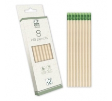 HB Pencils Eco Ess 8pc