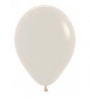 Sempertex 12" Pastel Dusk Cream Latex Balloons 12 Pack