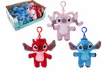 Disney 2D Lilo & Stitch Bag Clip On ( Assorted Designs )