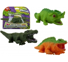 Stretchy Reptile 20cm 3 Assorted