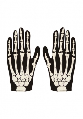 Adult Skeleton Gloves