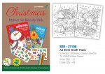 Christmas A4 Eco kraft Festive Fun Activity Pack