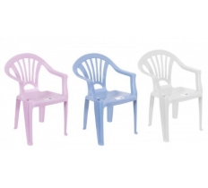 Kids Chair Blue Pink White