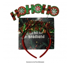 Ho Ho Ho Heandband 20 x 30cm