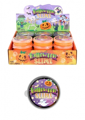 Halloween Slime Tubs 7cm x 2cm ( Assorted Colours )