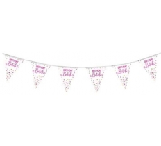 Party Bunting "Happy Birthday Bitch" 11 flags 3.9m