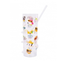 Bello Kids Crazy Straw Tumbler 400ml