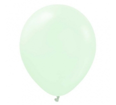 Kalisan 18" Standard Macaron Pale Green Balloons 25pc