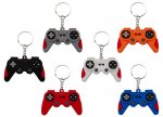 Gamer 3d Pvc Keychain 6 Assorted