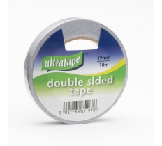 Ultratape 19mm x 10m Clear Double Sided Tape