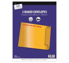 3 Board Envelopes 265 X 350mm