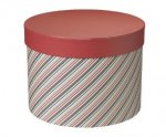 Hat Box Pinstripe Set Of 3