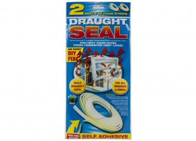 Twin Pack Draught Excluders 5M X 9mm