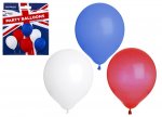 King Coronation Union Jack Balloons 18 Pack