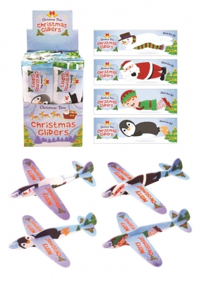 Christmas 17cm Gliders X 48Pcs ( 13p Each ) ( Sale By Pack )