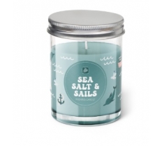 Glass Jar Candle With Lid Sea, Salt & Sails 150G