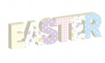 Easter Wooden Plaque 27cm