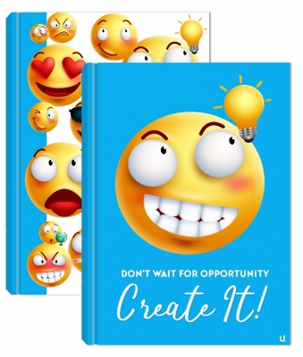 Emoji A4 Hardback book