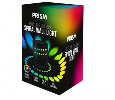 LED Spiral Wall Light