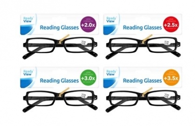 Plastic Framed Reading Glasses 1Pair (800298)