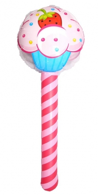 Inflatable Cupcake Stick ( 76cm )