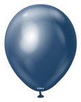 Kalisan 18" Mirror Navy Latex Balloon 25 Pack