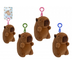 Cute Capybara Plush Clip On 10cm