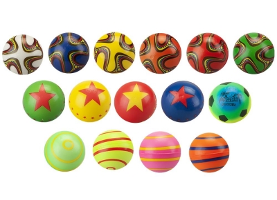 Fun Design Ball 6.3cm 4 Assorted