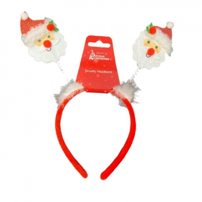 Santa Christmas Headband