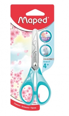 Scissors Essentials Soft Pastel 13cm Blister