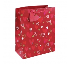 Valentines Day Hearts Large Bag