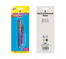 Tallon Multi Coloured Pens 1 X 10 & 1 X 4 Colour Pen
