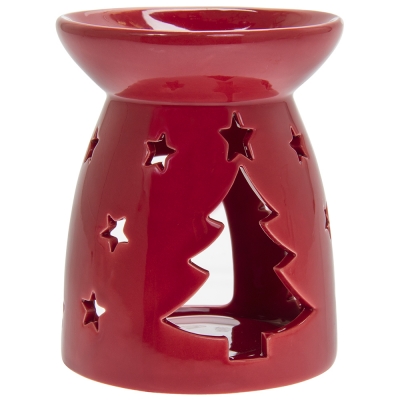 Christmas Tree Red Wax / Oil Burner