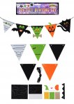 Decoration Halloween 5 Pennant 19cm X 21cm