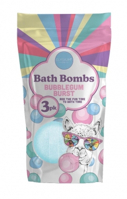 Elysium Spa 50g Bath Bombs Bubblegum Burst