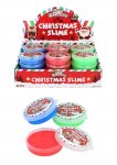 Christmas Slime Tubs 7cm x 2cm ( Assorted Colours )