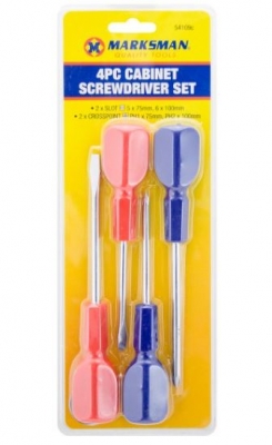 Cabinet Handle Screwdriver Set 4 Pack