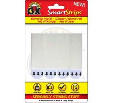 Seriously Strong Removable Smart Strips Medium 4 Pack