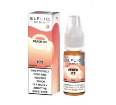 Elfliq E-liquid Peach Ice 20mg 10ml x 10