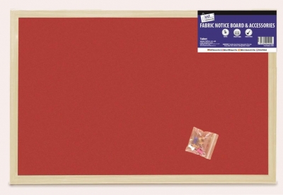 Tallon Fabric Notice Board 400 X 600mm