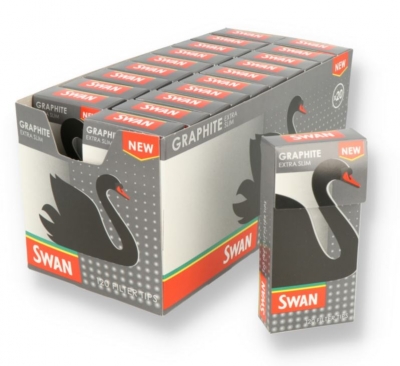 Swan Extra Slim Graphite Filter Tips X 20