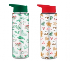 Christmas Festive Water Bottle 750ml