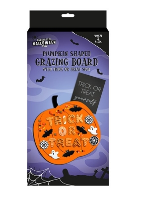 Halloween Pumpkin Shaped Grazing Board