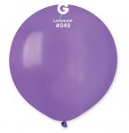 Gemar 19" Pack Of 25 Latex Balloons Lavender #049